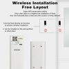M200B WiFi Intelligent Square Button Video Doorbell, Support Infrared Motion Detection & Adaptive Rate & Two-way Intercom & Remote / PIR Wakeup (White) - Image 8