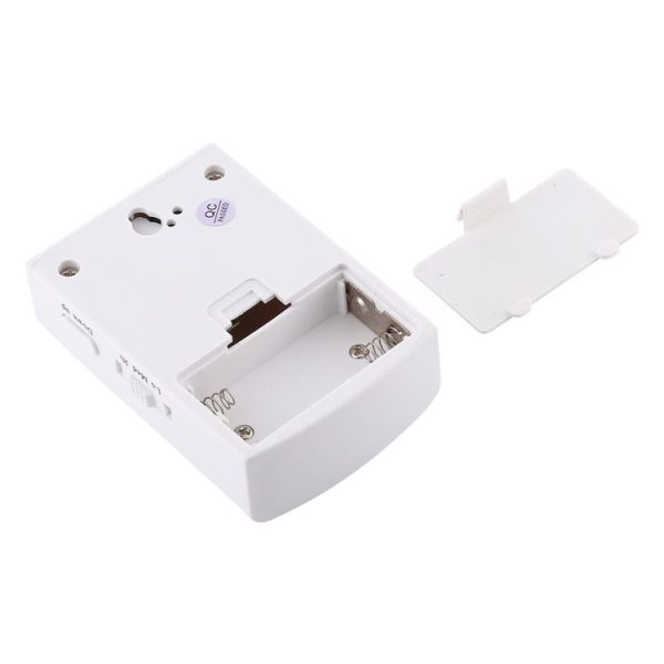 VOYE V006B Home Music Remote Control Wireless Doorbell with 38 Polyphony Sounds (White) - Image 4