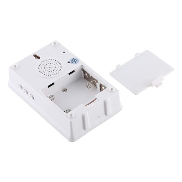 VOYE V022F Home Music Remote Control Wireless Doorbell with 38 Polyphony Sounds (White) - Image 4
