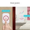 CMF1188 Home Music Remote Control Wireless Doorbell with 38 Ringtones & Colorful Flashing Lights + Ringtones / Ringtones / Colorful Flashing Lights 3-Modes (White) - Image 10
