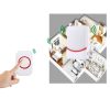 CMF1188 Home Music Remote Control Wireless Doorbell with 38 Ringtones & Colorful Flashing Lights + Ringtones / Ringtones / Colorful Flashing Lights 3-Modes (White) - Image 9