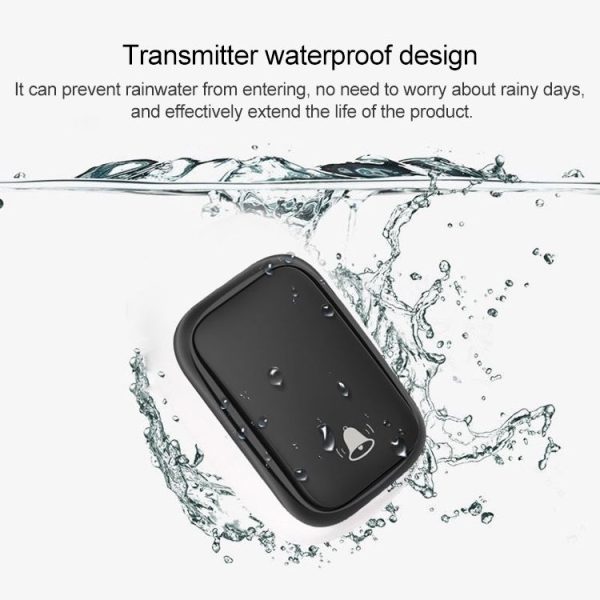 CACAZI FA86 Self-Powered Smart Home Wireless Doorbell, EU Plug (Black) - Image 3