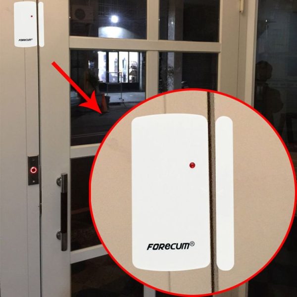 Forecum-A001 Smart Home Magnetic Sensor Alarm, One Magnetic Sensor Two Remote Controller - Image 11