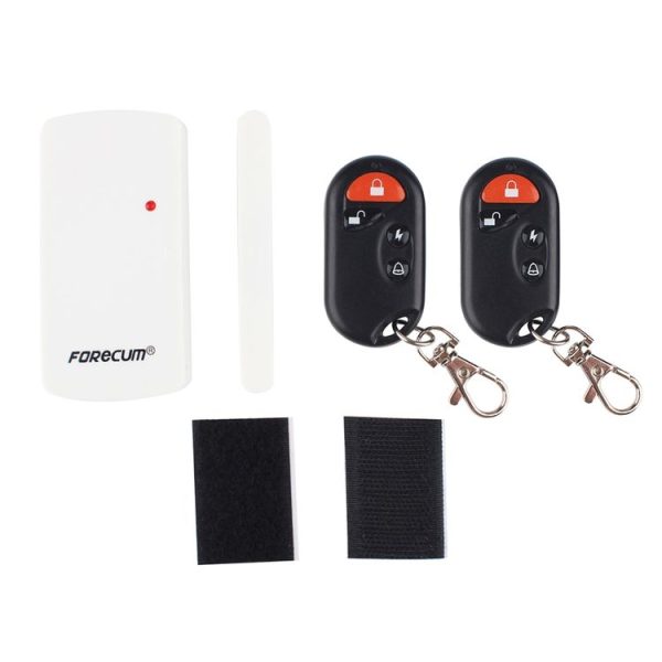 Forecum-A001 Smart Home Magnetic Sensor Alarm, One Magnetic Sensor Two Remote Controller - Image 5