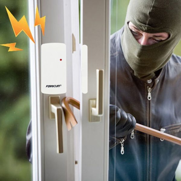 Forecum-A001 Smart Home Magnetic Sensor Alarm, One Magnetic Sensor Two Remote Controller - Image 7