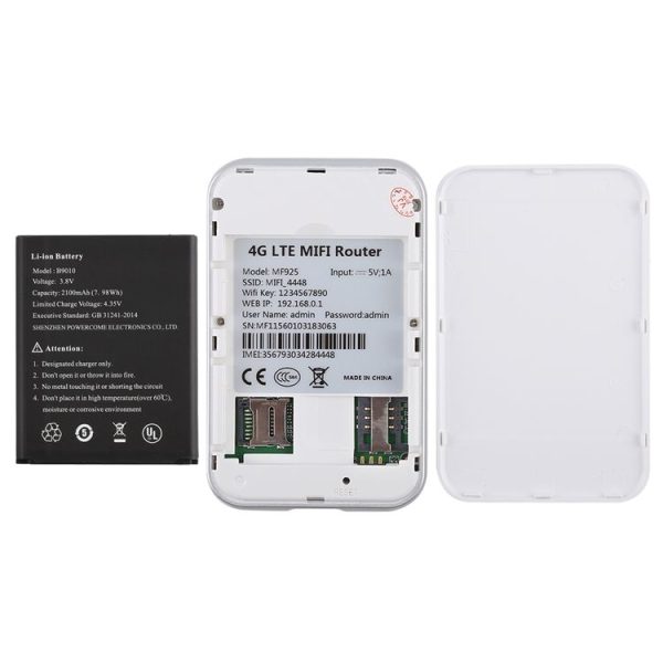 MF925 4G LTE Multi-modes High Speed Wireless Router, Support TF Card (32GB Max) - Image 4