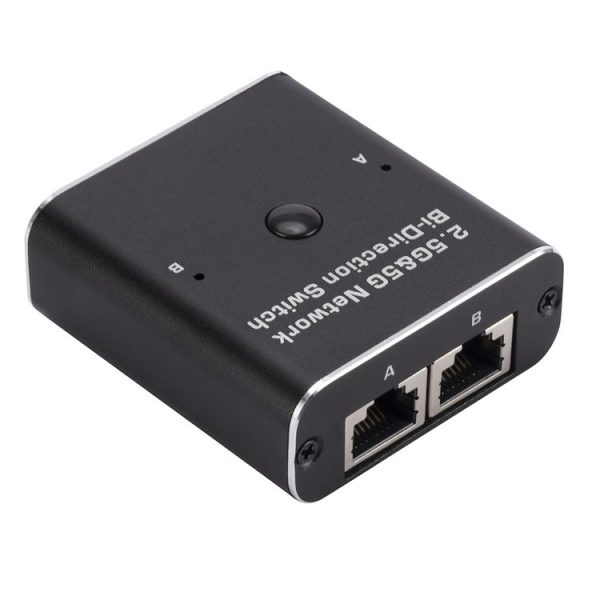 2.4GHz+5GHz RJ45 Network Bi-Direction Switch (Black) - Image 5