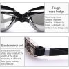 High-definition Waterproof Fogproof Swimming Goggles with Swimming Cap (Black) - Image 5