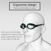 High-definition Waterproof Fogproof Swimming Goggles with Swimming Cap (Black) - Image 8