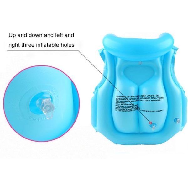 2 PCS C Code Children Float Inflatable Life Jacket Swimsuit, Size: Small, Random Color Delivery - Image 4