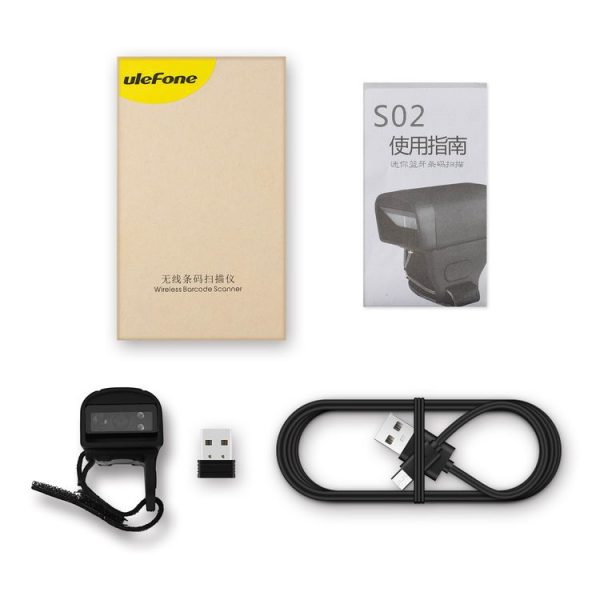 Ulefone uScan RS1 Mini Wireless Bluetooth Ring Scanner (Black) - Image 5