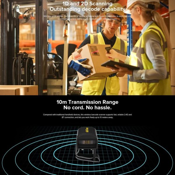 Ulefone uScan RS1 Mini Wireless Bluetooth Ring Scanner (Black) - Image 7