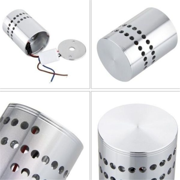 Aluminum Indoor Lighting LED Wall Lamp Decorate Lights, AC 110-240V (Warm White) - Image 5