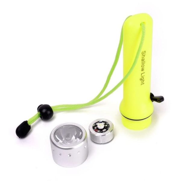 Waterproof Underwater Diving LED Flashlight Adjustable Torch Diving Work Fishing Hunting Lamp - Image 2