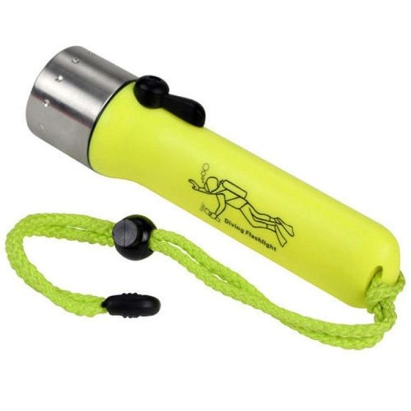 Waterproof Underwater Diving LED Flashlight Adjustable Torch Diving Work Fishing Hunting Lamp - Image 3