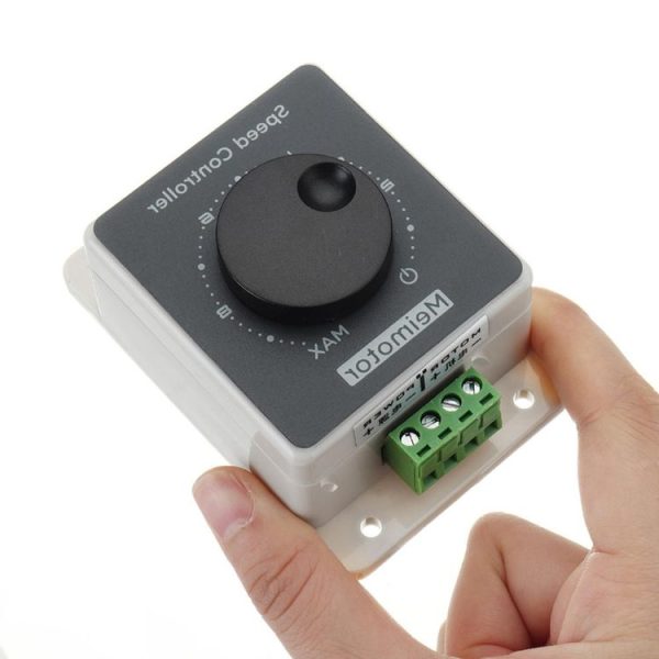 CCM96SK DC 12V 24V 36V 48V PWM DC 10A High Power Motor Speed Controller with Housing (White) - Image 4