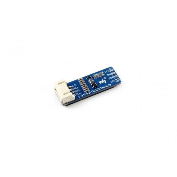 Waveshare 0.91 inch OLED Display Module, 128x32 Pixels, I2C Interface - Image 4