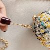 Heart Shape Small Bag Chain Strap Single Shoulder Bag Ladies Handbag Messenger Bag (Color: Black Size: OneSize) - Image 4