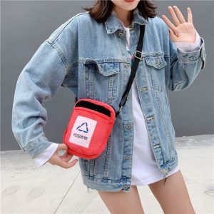 Plush Ashbin Single Shoulder Bag Handbag Messenger Bag (Color: Red Size: OneSize)