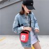 Plush Ashbin Single Shoulder Bag Handbag Messenger Bag (Color: Red Size: OneSize) - Image 3