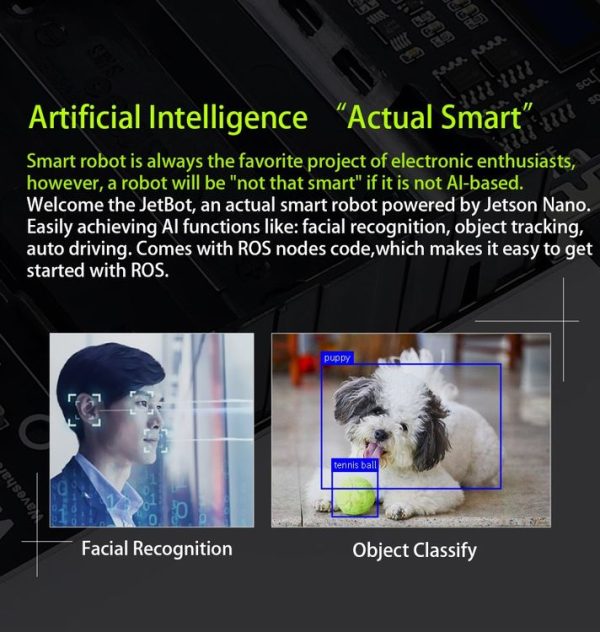 Waveshare JetBot AI Kit, AI Robot Based on Jetson Nano - Image 8