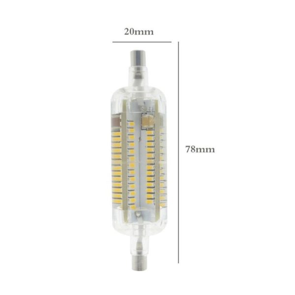 R7S 5W 76 LEDs SMD 4014 Bright LED Bulb Halogen Spotlight - Image 4