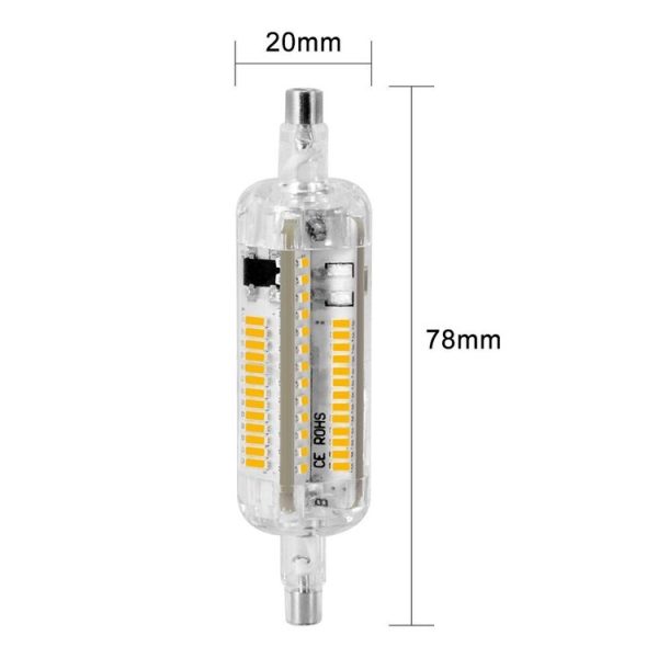 5W R7S 3014 SMD 104 LEDs LED Corn Light Bulb (Color: Cool White Size: 220V) - Image 3