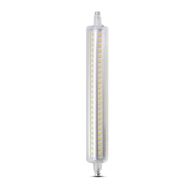 R7s SMD 2835 189mm 144 LEDs Corn Light, AC 85-265V (Warm White) - Image 2