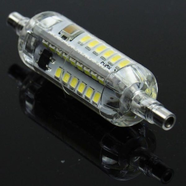 R7S 6W SMD 2835 60 LEDs 78mm LED Corn Light, AC 220-240V (Cool White) - Image 2