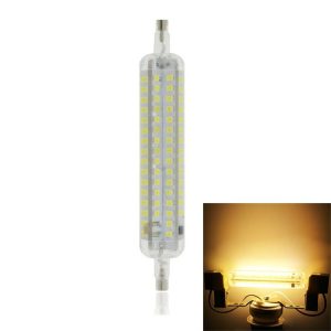 R7S 12W SMD 2835 120 LEDs 118mm LED Corn Light (Color: Warm White Size: 110V)