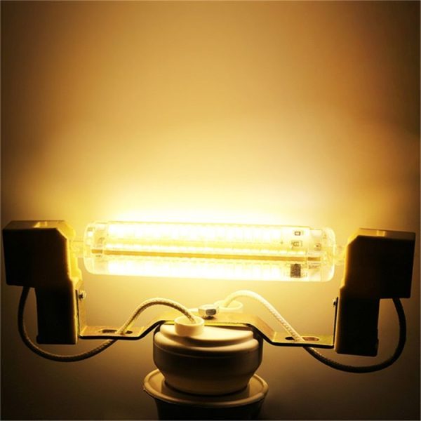 R7S 12W SMD 2835 120 LEDs 118mm LED Corn Light (Color: Warm White Size: 110V) - Image 9