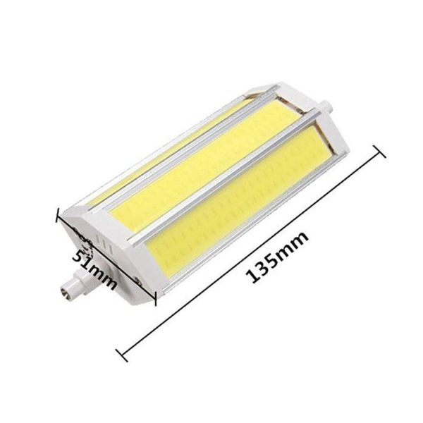 R7S 19W 135mm COB LED Corn Light Bulb, AC 85-265V (Warm White) - Image 5