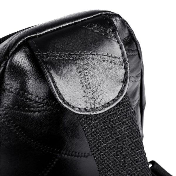 Fashion Travel PU Single Shoulder Crossbody Bag Handbag Bags (Black) - Image 12