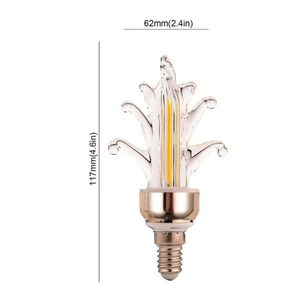 E14 4W 300-400LM LED Candle Light Tail Light LED Energy Saving Lighting, AC 220-240V - Image 2