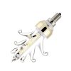 E12 4W 400-500LM 2 x COB Triangle Candle Light (Warm White) - Image 3