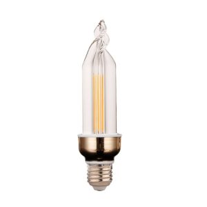 E27 4W 300-400LM LED Candle Light Bulb Tail Light Energy Saving Lighting (Warm White)