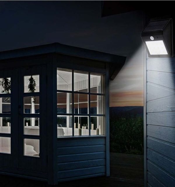 24 LED Solar Motion Sensor Light Outdoor Back Wall Waterproof Safety Light 300LM - Image 5
