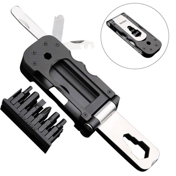 NexTool Multi-functional Bicycle Tool Mini Pocket Bike Toolbox Outdoor Wrench Repair Tool Magnetic Sleeve