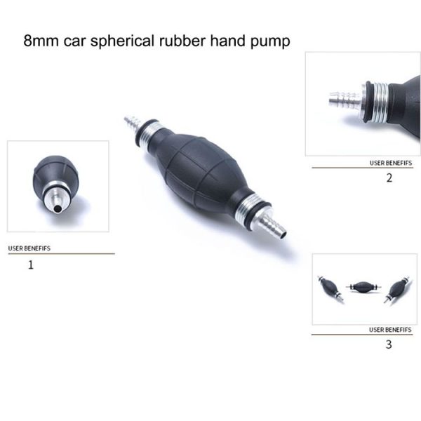 8mm Car Spherical Rubber Car Boat Motorcycle Gasoline Pump Crude Oil Pump Hand Pump - Image 4
