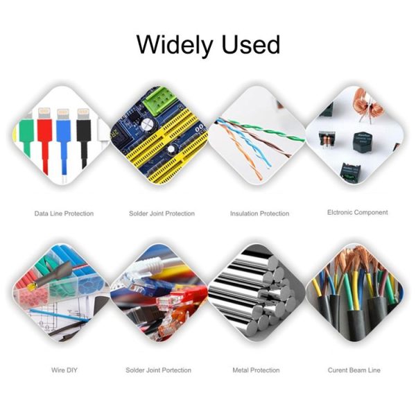 530 Colorful PCS Waterproof High Toughness Oxidation Resistance Seal Heat Shrinkable Tube - Image 7