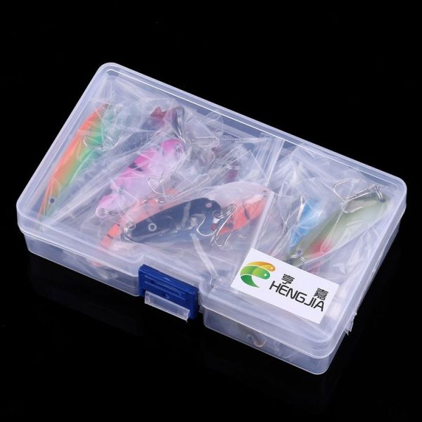 HENGJIA SPB30 30 PCS Sequin Set Metal Sequins False Bait Fresh Sea Bass Fishing Bait, Length: 2.5 to 4cm, Boxed - Image 7