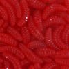 HENGJIA SO106 50 PCS 20mm Simulation Bread Bait Worms Crescent Soft Bait Horseback Fish Worm Bait Fishing Gear (Red) - Image 5